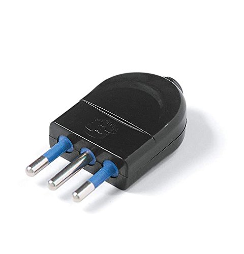 elettrocanali Spina Elettrica Volante 10a 2p+t Nero Eck33311 - Bricolage & Outils Amazon Italie à 1.44€