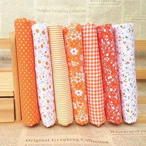 Gemini_mall® 7pcs 25cm*25cm Cotton Craft Fabric Bundle... - High-Tech & Électronique Amazon Royaume-Uni à 1.79€