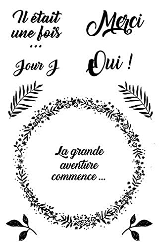 Artemio Set de tampons Transparents Love Story - Mariage... en promo à 4,80€ (-56%) sur Amazon FR