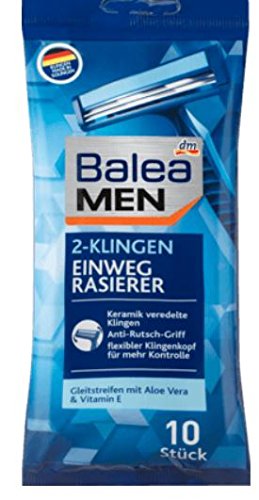 Einwegrasierer 2-Klingen, 10 St Nassrasierer Einweg - Bricolage & Outils Amazon Allemagne à 1.10€