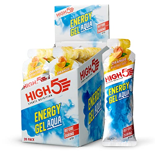 HIGH5 Aqua Running Gels Energy - Running Essentials for... - Sports & Fitness en promo à 9.99€