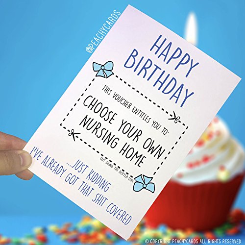 Funny Birthday Cards Funny Joke Voucher Card for Dad Best... - High-Tech & Électronique Amazon Royaume-Uni à 2.31€