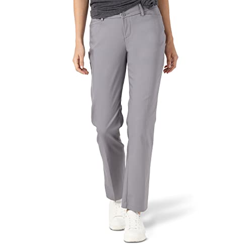 Lee, Pantaloni da Donna, a Gamba Dritta - Grigio - 42 - Bon plan à 18.88€