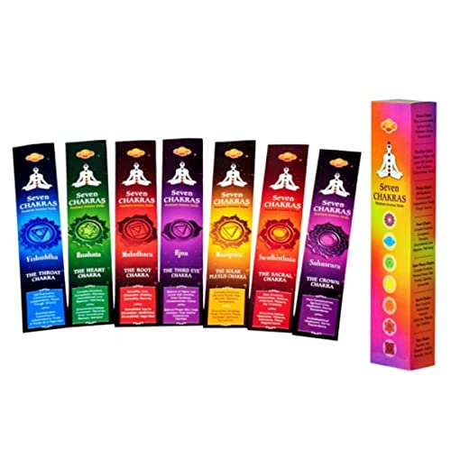Incienso de los 7 Chakras – 42 Gr - Santé & Bien-être Amazon Espagne à 2.60€
