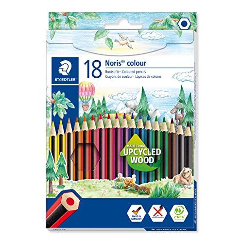 STAEDTLER - Noris colour 185 - Etui carton 18 crayons de... - High-Tech & Électronique Amazon France à 5.29€