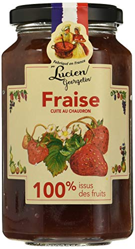 Lucien Georgelin préparation Fraise 100% fruit le bocal de... - Épicerie Amazon France à 4.50€