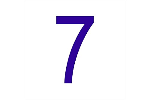 SEÑAL GLASSPACK ADHESIVA 62X62MM, (7 número en glasspack) - Fournitures Bureau Amazon Espagne à 1.72€