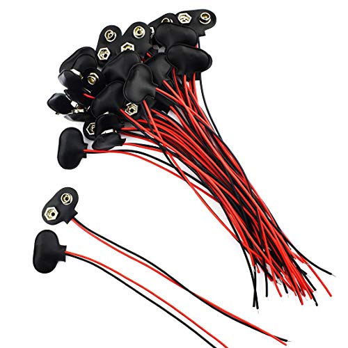 Oiyagai 30-Pezzi Connettore Clip per Batteria 9V, Cavo... - Sports & Fitness Amazon Italie à 1.50€