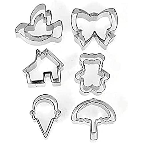 HABI 8582700 - Juego de 6 paquetes de 12 cortadores de... - Toys & Games Amazon Spain à 19.25€