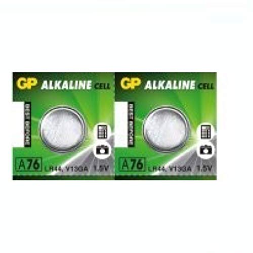 POPESQ® - 2 pcs. x LR44 / A76 Alcalina Pile Bouton GP pour... - High-Tech & Électronique Amazon France à 2.39€