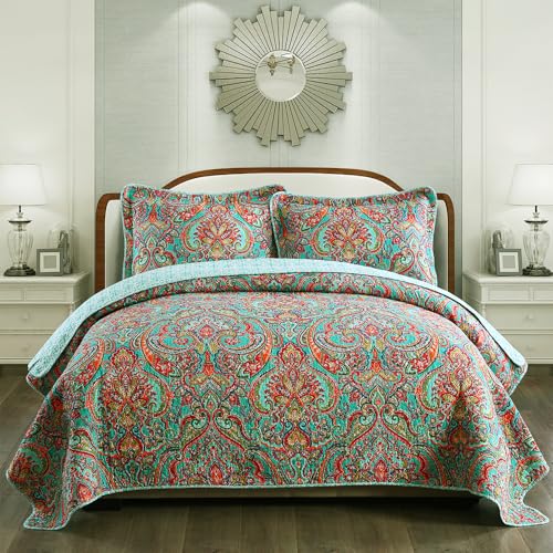 NEWLAKE Juego de Colcha de algodón, Juego de Colcha... - Amazon Espagne à 20.53€