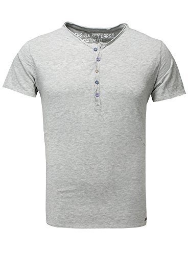 KEY LARGO Lemonade Button Camiseta, Silver Mel. (1108), M... - Amazon Espagne à 18.77€