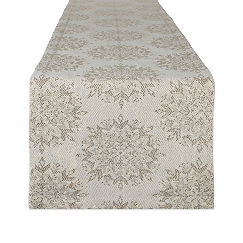 DII Winter Sparkle, 100% Cotton, 14x72 Table Runner - Maison & Cuisine Amazon Royaume-Uni à 6.35€