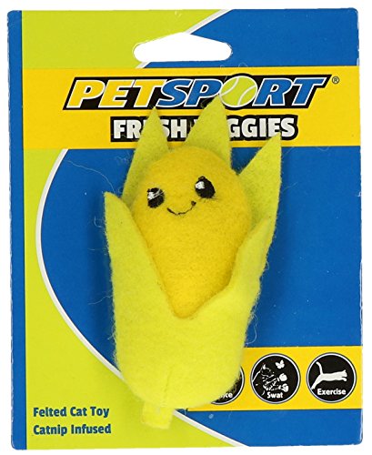 PetSport Gefiedert Spielzeug Für Katzen Frisches Gemüse Mais - Jouets & Jeux Amazon Allemagne à 6.76€