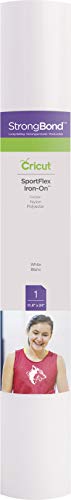Cricut PC2004423 SPORTFLEX Iron on White, Vinyle Polyester... - High-Tech & Électronique en promo à 28.00€