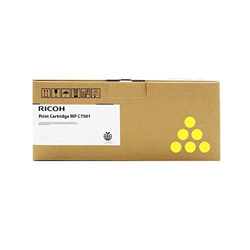 842074 Ricoh Aficio MP C6501SP Cartouche de toner Jaune - Fournitures Bureau Amazon France à 37.36€