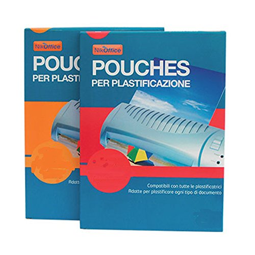 100 POUCHES PER LA PLASTIFICAZIONE 80 MICRON A7 8x11 CM... - Animalerie Amazon Italie à 1.68€