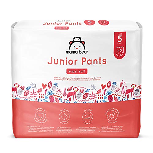 Amazon-Marke: Mama Bear Höschenwindeln Junior Größe 5... - Baby & Nursery Amazon Germany à 16.30€