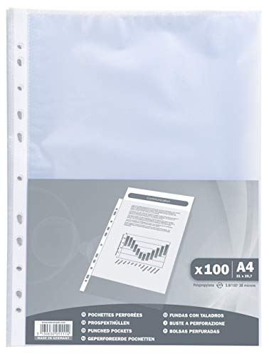 Exacompta - Rif. 5111E - Bustina da 100 buste perforate... - Bon plan à 3.36€