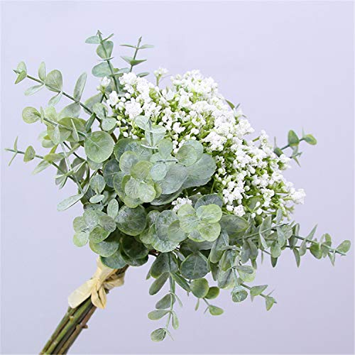 Skyseen Künstliche Blumen, Eukalyptusblätter... - Maison & Cuisine Amazon Allemagne à 13.91€