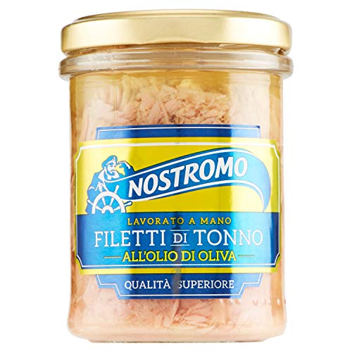 Nostromo - Filetti di Tonno all'Olio di Oliva, Qualità... - Maison & Cuisine Amazon Italie à 2.99€