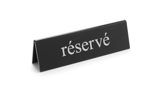 HENDI Table sign reserved, 130x35x(H)40 mm