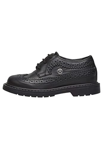 Naturino Albert-Schnürschuhe mit Lochverzierung schwarz 40 - Amazon Allemagne à 25.71€