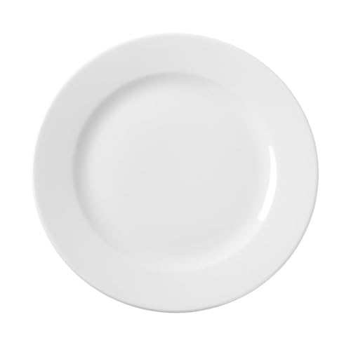 HENDI Assiette plate, bords renforcés, émaillage de... - Maison & Cuisine Amazon France à 4.92€