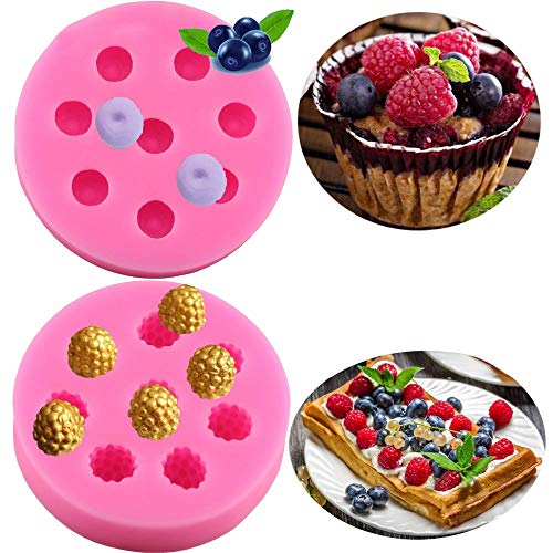 2-pack Petite taille Myrtille et Framboise Fondant Moules –... - High-Tech & Électronique Amazon France à 9.16€