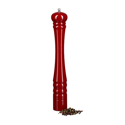 Relaxdays Wooden Pepper Mill, Ceramic Grinding Mechanism... - Tech & Electronics Amazon UK à 34.45€