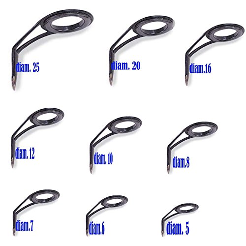 anelli montaggio canne pesca bolognese passanti riparazione... - Sports & Fitness Amazon Italie à 1.60€