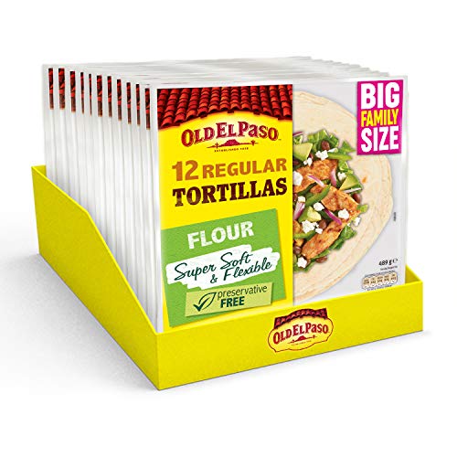 Old El Paso Regular Super Soft Flour Tortillas Family Pack... - Livres & eBooks Amazon Royaume-Uni à 2.78€