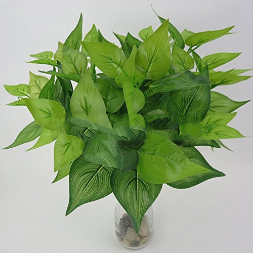 Gemini_mall® Realistic Artificial Plants Fake Leaf Foliage... - Maison & Cuisine Amazon Royaume-Uni à 0.89€