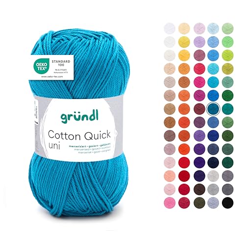 Gründl Laine Cotton Quick uni - laine fine pour crocheter... - Loisirs Créatifs Amazon France à 3.00€