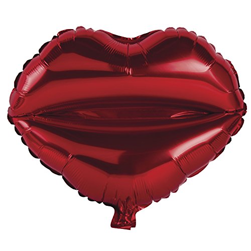 Rayher 87178287 Ballon en aluminium Bouche en coeur, rouge... - Sports & Fitness en promo à 5.75€