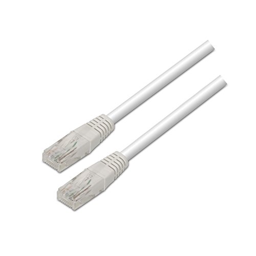 AISENS Câble réseau RJ45 Cat.5E Utp Awg24 Blanc 5 m - Amazon France à 5.78€