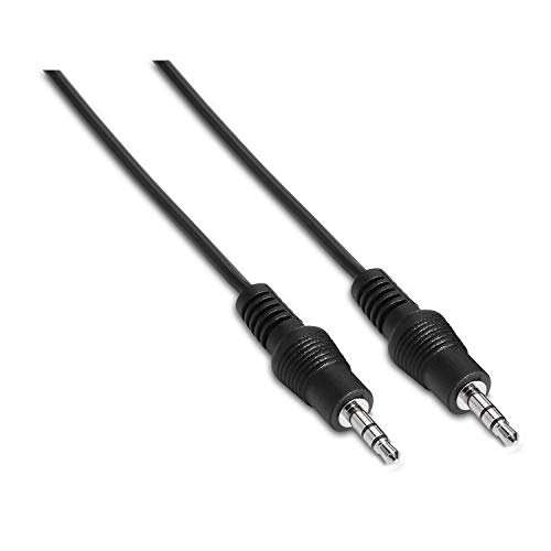 AISENS A128-0141 Câble Audio stéréo Jack 3.5 Noir 0,3 m - High-Tech & Électronique Amazon France à 1.10€