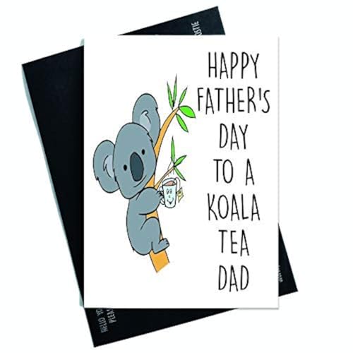 Funny Father's Day Card Happy Father's Day to A Koala Tea... - High-Tech & Électronique Amazon Royaume-Uni à 1.69€