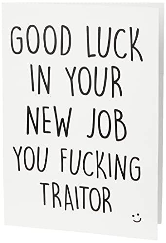 Leaving Card, Carta Collaboratore, Buona fortuna Nuovo... - Tech & Electronics Amazon Italy à 9.07€