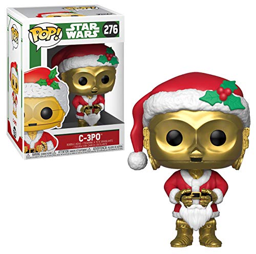 Funko Pop! Bobble: Star Wars: Holiday Santa C-3PO- Figurine... - Jouets & Jeux Amazon France à 53.10€
