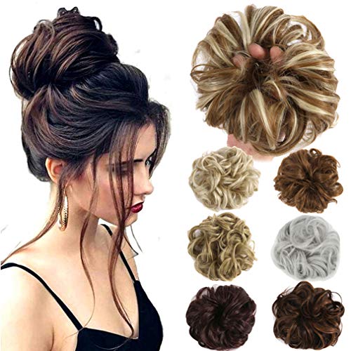 Haarknoten Extensions gewellt gelockt Chaos Donut Chignons... - Beauté & Parfums Amazon Allemagne à 5.99€