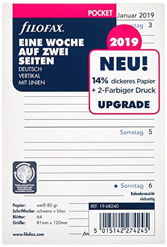 Filofax 000019 68240 Calendar - Fournitures Bureau Amazon Royaume-Uni à 9.69€
