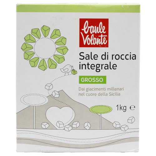 Baule volante Sale grosso naturale - Puro halite siciliano... - Épicerie Amazon Italie à 0.70€