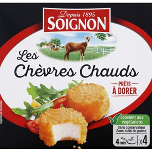 Bouchées panées de chèvre chaud,100 g en promo à 2,85€ (-92%) sur Amazon FR