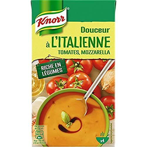 Knorr Soupe Douceur à l'Italienne tomates, mozzarella - La... - Épicerie Amazon France à 4.35€