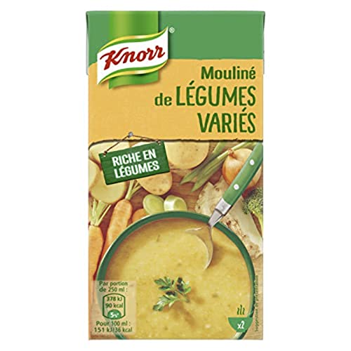 Knorr Soupe Mouliné de légumes variés, riche en légumes... - Épicerie Amazon France à 2.09€