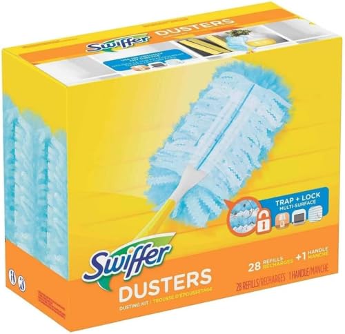 Swiffer Ricarica per spolverino + 1 manico (28 ct.) - Auto & Moto Amazon Italie à 35.37€