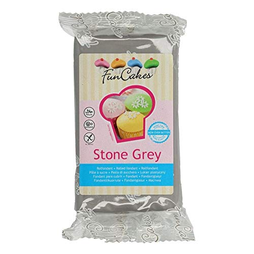 Pate à sucre gris Funcakes 250 gr - Épicerie en promo à 3.50€