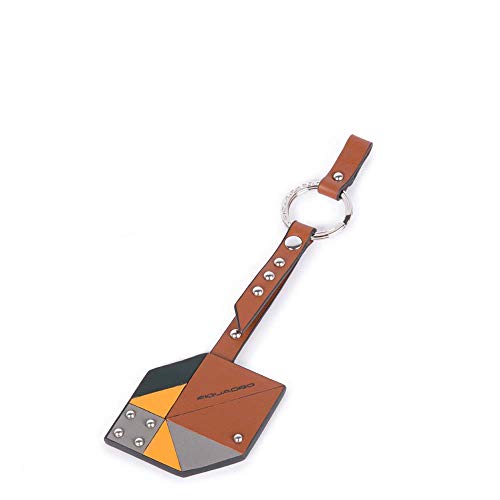 Llavero con Encanto de Cuero, Cubo, Rojo, 20 cm, Llavero - Bijoux & Montres en promo à 20.10€