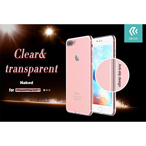 Devia Transparente TPU Naked Hart Case für iPhone 7 Plus - Tech & Electronics Amazon Germany à 13.05€